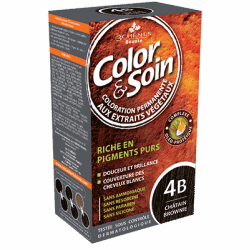 Color&soin Coloration Châtain Brownie 4B