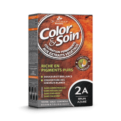 Color&soin Coloration Brun Azuré 2A