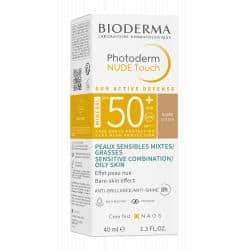 Bioderma Photoderm Nude Mineral SPF50+ doré 40ml