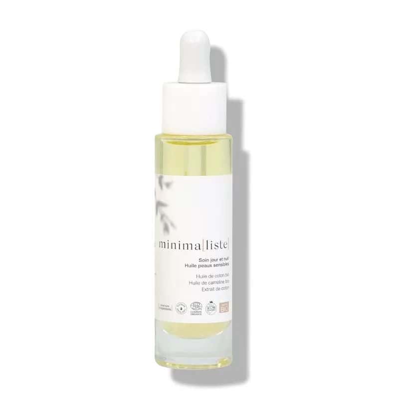 minimalsite Huile Peaux Sensibles Visage  30 ml