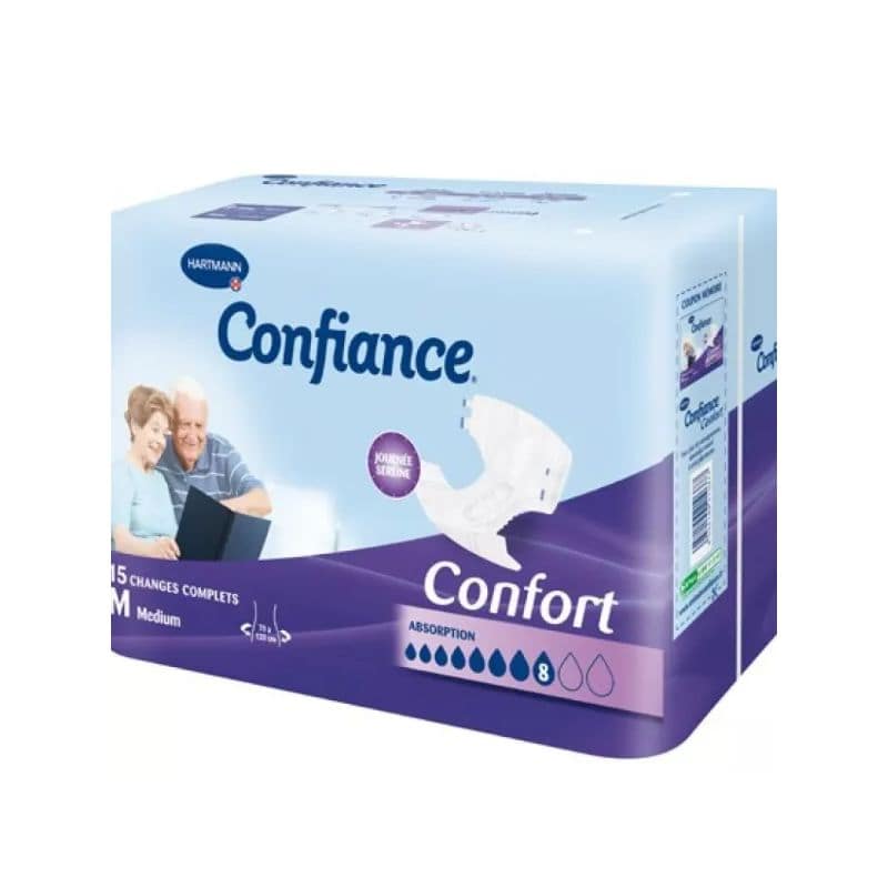 CONFIANCE CONFORT ABSORPTION 8  T M x15 change