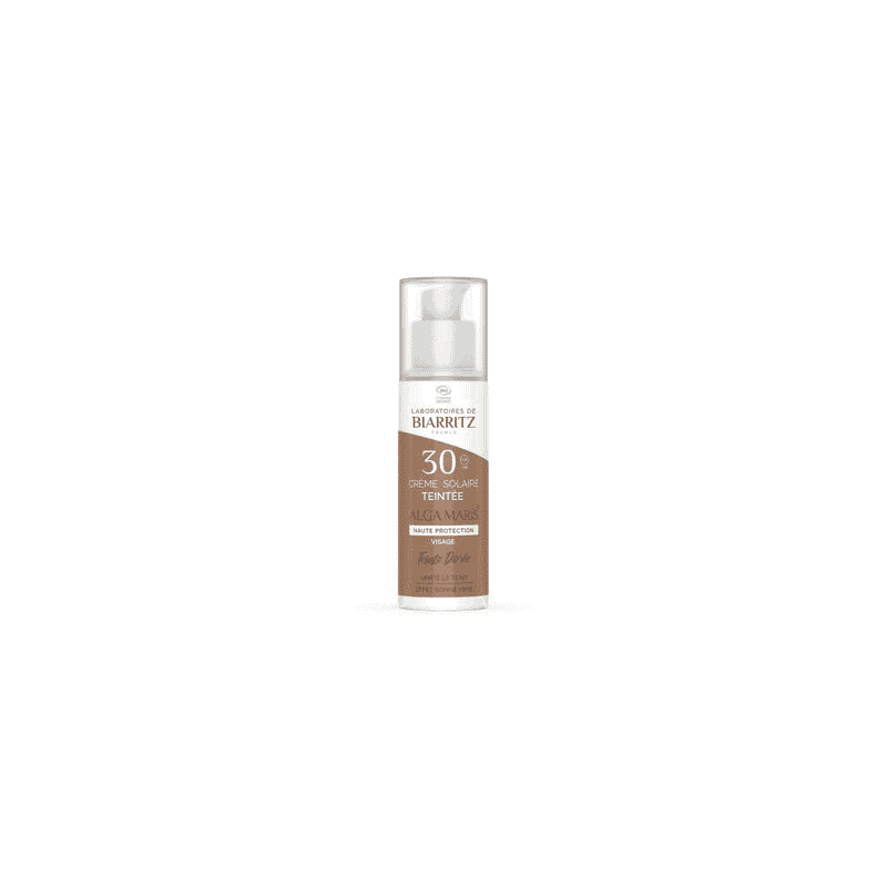 laboratoires de  Biarritz Creme solaire teinte doree SPF30 50ml