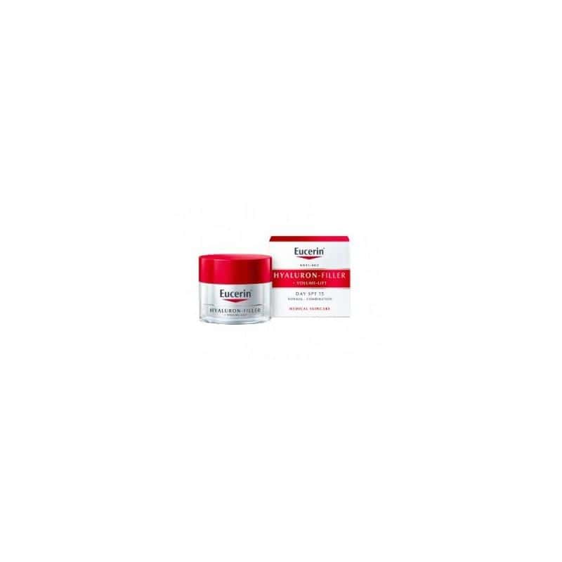 Eucerin Hyaluron-Filler + Volume-Lift Soin de Jour SPF15 Peau Normale à  Mixte 50 ml