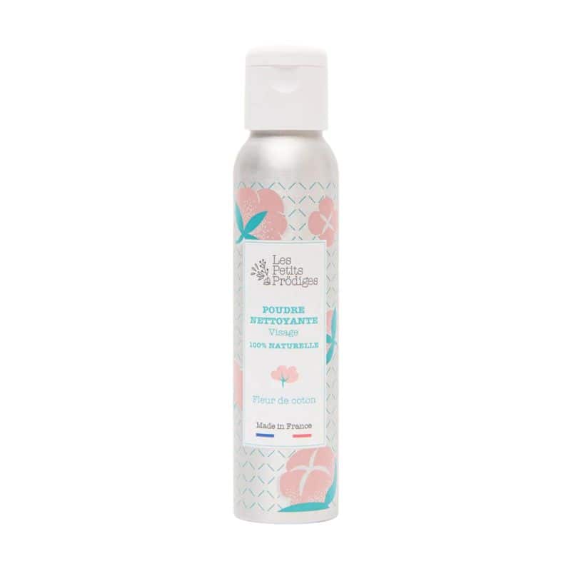 Les Petits Prodiges Poudre nettoyante Visage Fleurs de coton25g