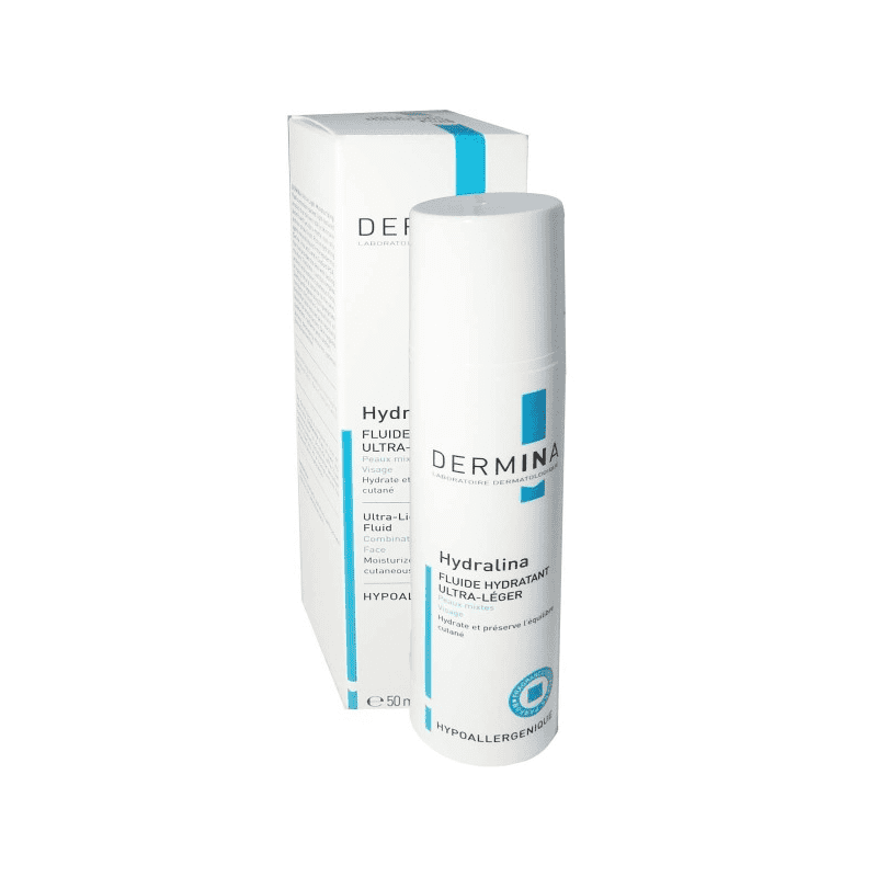 DERMINA HYDRALINA FLUIDE HYDRATANT ULTRA-LERGER 50ML